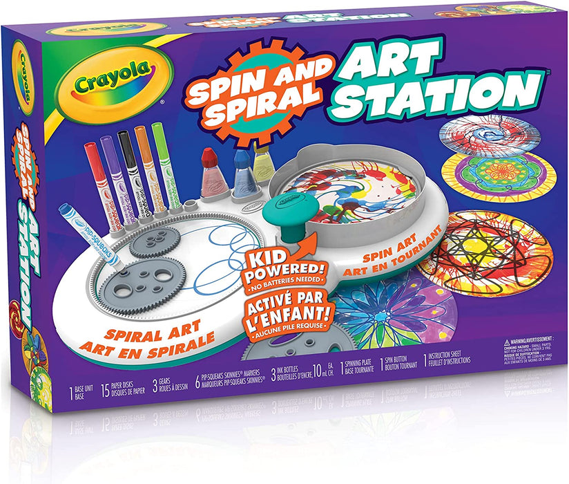 Crayola Spin & Spiral Art Station