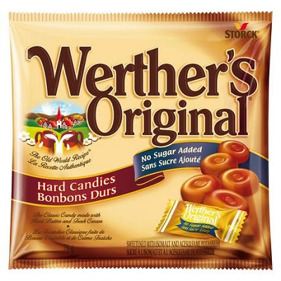 Candy-Werther'S Original No Sugar Added Hard 70G.