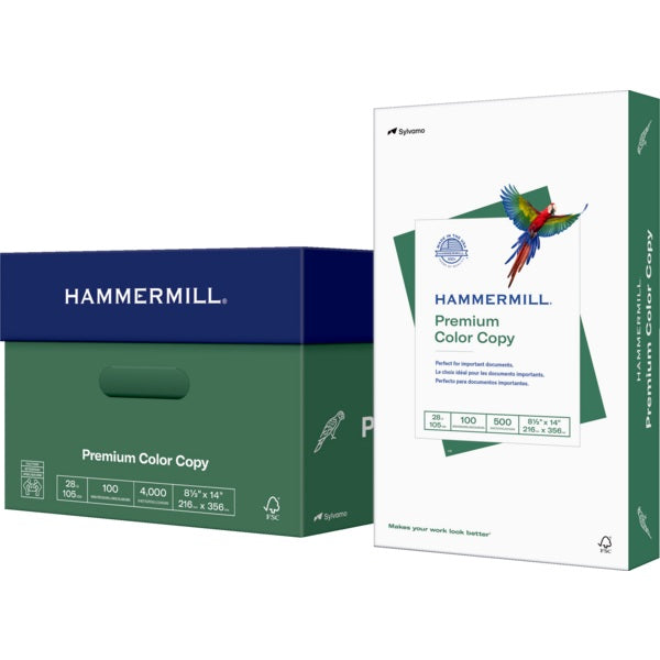 Paper-Hammermill Copy Legal 28# 100Br.