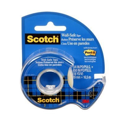Tape-Wall-Safe, 19Mmx16.5M Dispenser