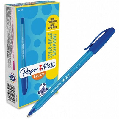 Pen-Stick, Paper Mate Inkjoy 100, Medium Blue