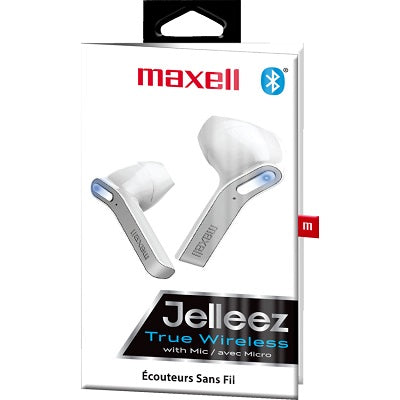 Ear Buds-Wireless Bluetooth, Jelleez True, White