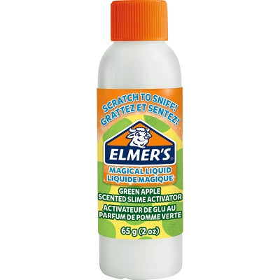Magical Liquid Slime Activator, Green Apple 65Ml.