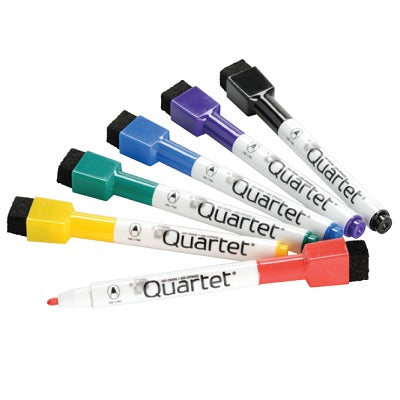 Marker Set-Dry Erase, Rewritables, Fine 6 Bold Colours