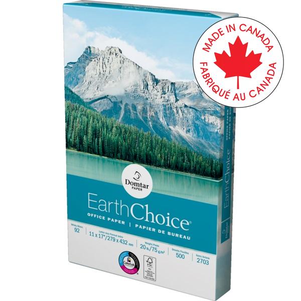 Paper-Earthchoice 11X17 20Lb 92 Bright