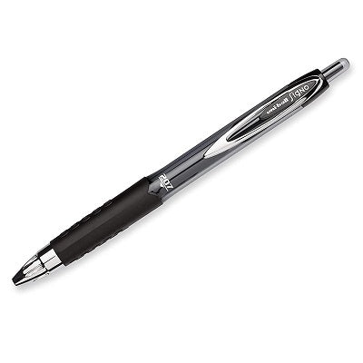 Pen-Retractable, Uni-Ball 207 Gel, 0.7Mm Black,12/pk