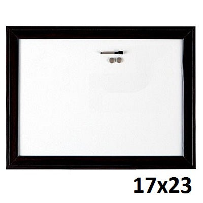 Marker Board-Espresso Magnetic 17"X23" Brown