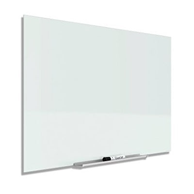 Glass Board-Invisamount White 39"X22" Magnetic Dry Erase