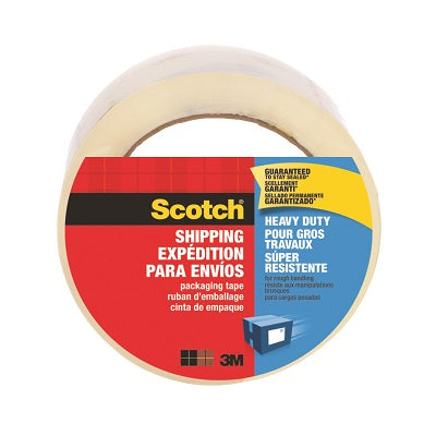 Tape-Scotch Shipping 48Mmx50M Clear Heavy Duty
