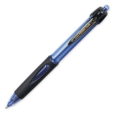 Pen-Retractable, Uni-Ball Power Tank Rt Pressurized, Blue ,12/pk