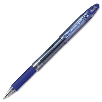 Pen-Stick, Jimnie Ballpoint, 1.0Mm Blue /Clear Barrel 12/pk