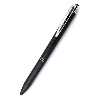 Pen-Retractable, Sarasa Grand Gel 0.7Mm Black / Black Ink,12/pk