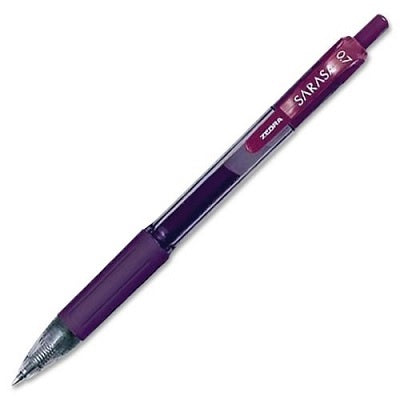 Pen-Retractable, Sarasa Gel 0.7Mm Port 12/pk
