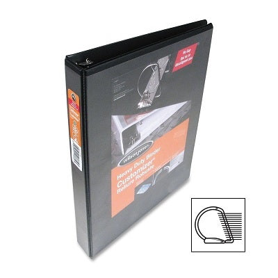 Binder-Overlay 1" D-Ring, Black