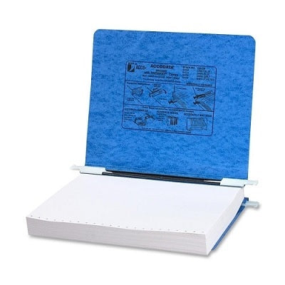 Binder-Data-Pressboard 11X8.5 Burst Light Blue