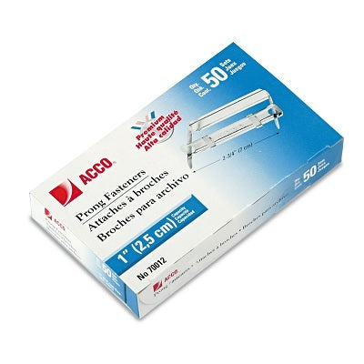 Paper Fastener-Complete,1" Capacity,2.75" Centre