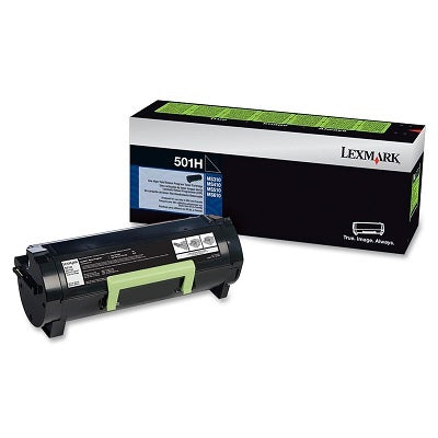 Laser Toner-Lexmark #501H Black High Yield, Return Program