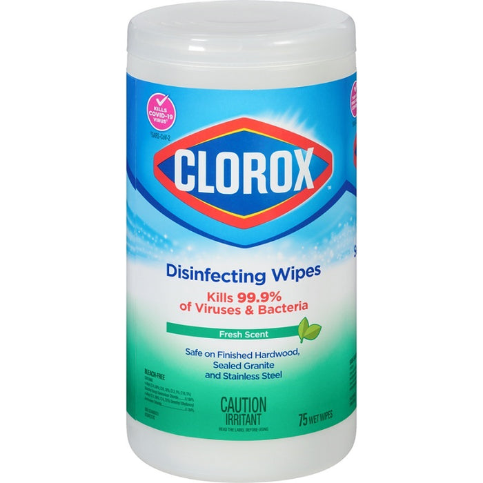 Disinfecting Wipes-Clorox Fresh Scent, 75-Count