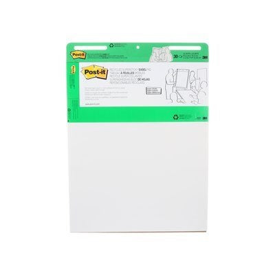 Easel Pad-Post-It 25"X30" Super Sticky Recycled
