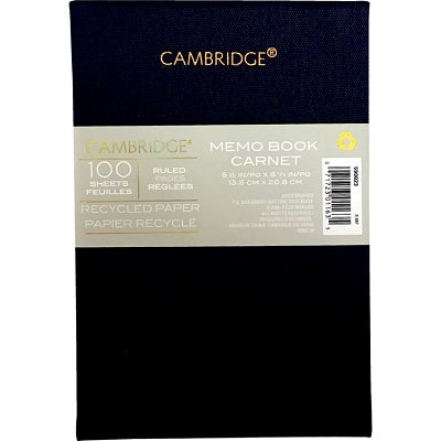 Memo Book-Workstyle 5" X 7.5" 200 Page, Blue
