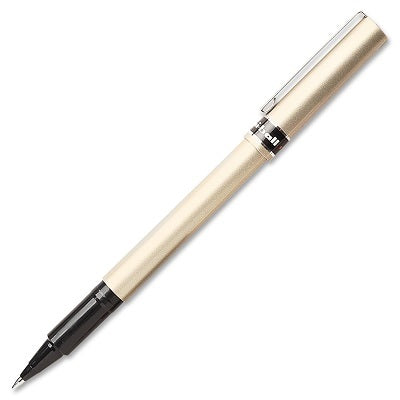 Pen-Roller, Uni-Ball Deluxe, Fine Black Ub ,12/pk