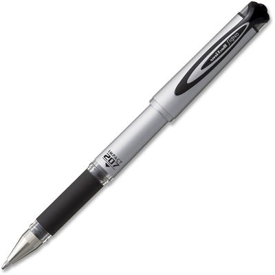 Pen-Roller, Uni-Ball 207 Impact Gel, Bold Black ,12/pk