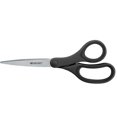 Scissors-Kleenearth 8" Straight, Black