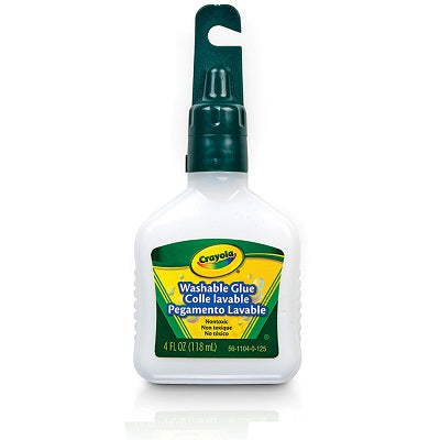 Glue-Crayola, Washable No-Run, 236Ml
