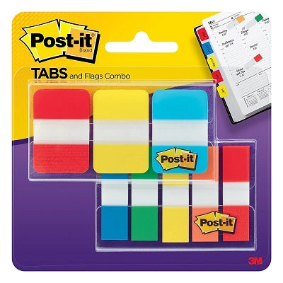 Flags And Tabs-Post-It Combo Pack