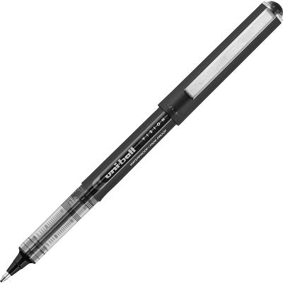Pen-Roller, Uni-Ball Vision, 1.0Mm, Black ,12/pk