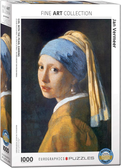 Eurographics 6000-5158 Girl with A Pearl Earring by Vermeer 1000-Piece Puzzle