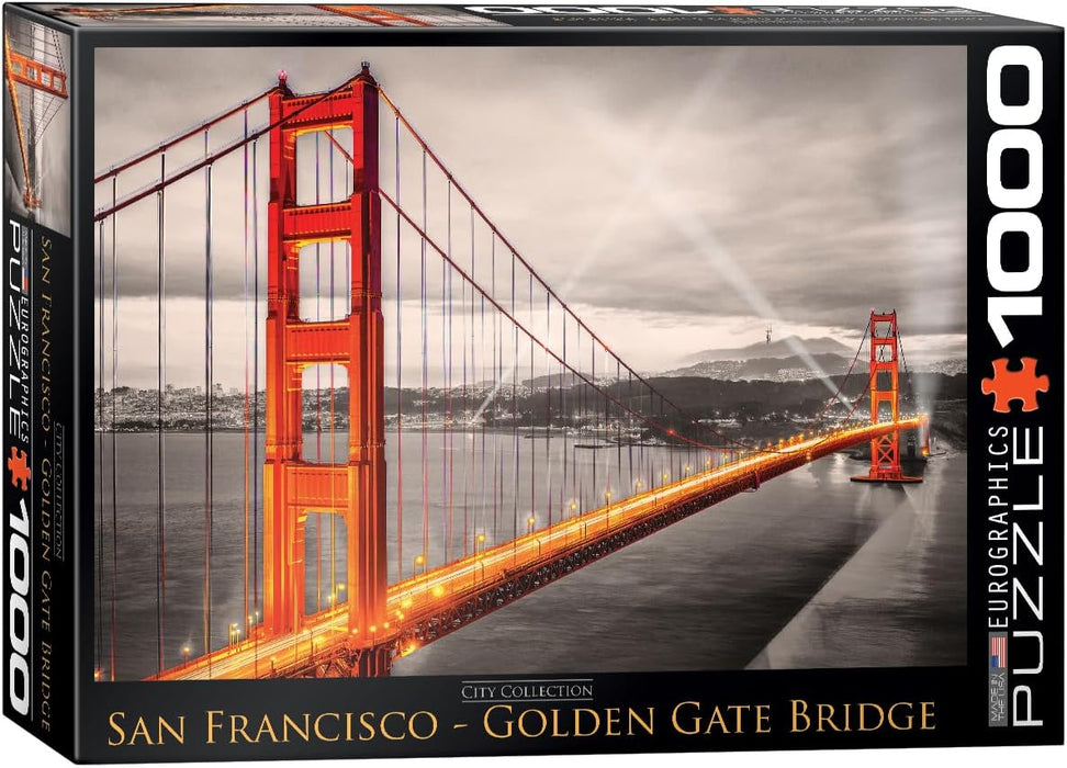 San Francisco Golden Gate Bridge Puzzle (1000-Piece)