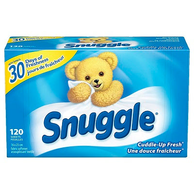 Dryer Sheets-Snuggle Cuddle-Up Fresh 120/Box