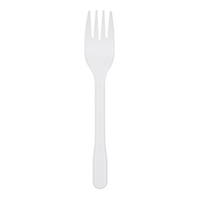 Cutlery-Plastic Forks, 100/Box