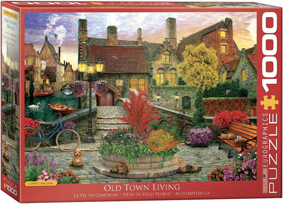 Eurographics 6000-5531 Old Town Living by David Mclean 1000-Piece Puzzle