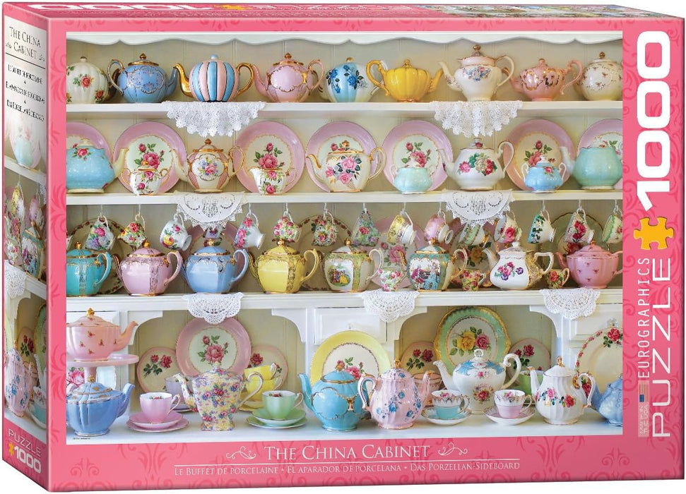 Eurographics 6000-5341 Tea Hutch 1000-Piece Puzzle Jigsaw