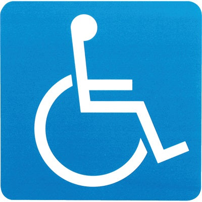 Sign-International Symbol 6X6 Handicapped