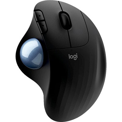 Mouse-Logitech M575 Ergonomic Trackball, Black