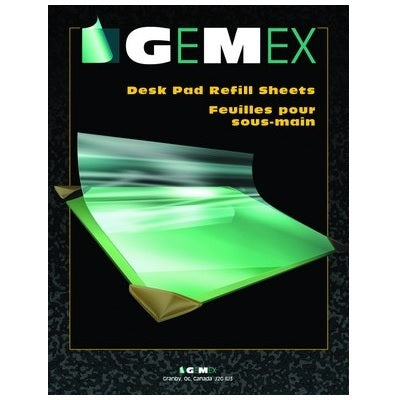 Desk Pad Protector-Gemex 19" X 24" Clear
