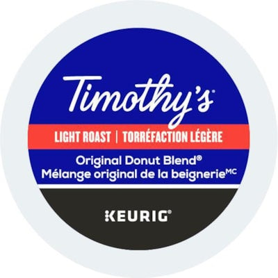 Coffee-K Cup Timothy'S Original Donut Blend (01040)