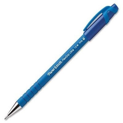 Pen-Stick, Flexgrip Ultra Ballpoint, Medium Blue,12/pk