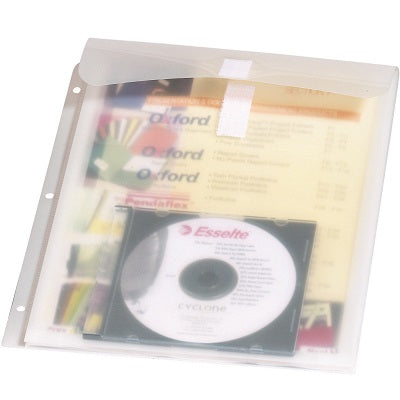 Binder Pocket-Stash-It, Letter, Frosted