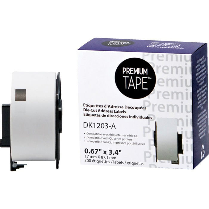 Labels-Brother Compatible Die-Cut Address 0.66" X 3.4"
