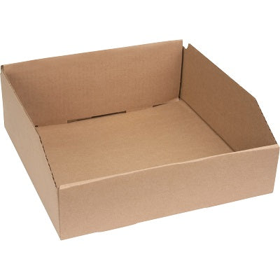 Parts Bin-Corrugated 12"W 12"D X 4-1/2"H 100/Ct