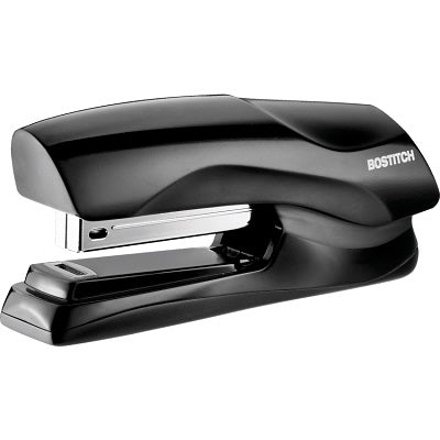 Stapler-Flat Clinch, Antimicrobial Full Strip, Black