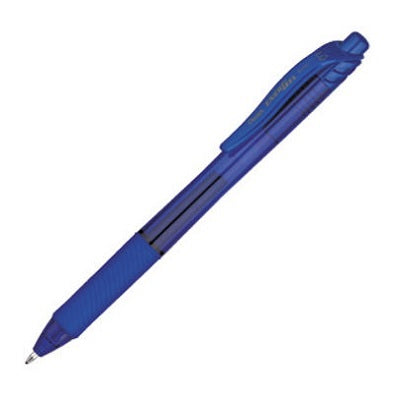 Pen-Retractable, Energel X Gel Roller, 1.0Mm Blue,12/pk