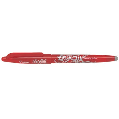 Pen-Stick, Frixion 0.7Mm Erasable Gel, Red,12/pk