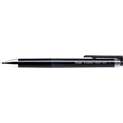 Pen-Retractable, Synergy Needlepoint, 0.5Mm Black,12/pk