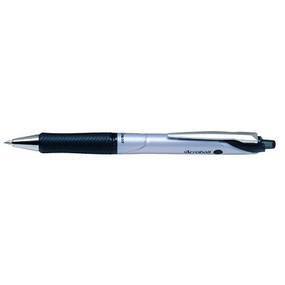 Pen-Retractable, Acroball Ballpoint, 1.0Mm Black,12/pk