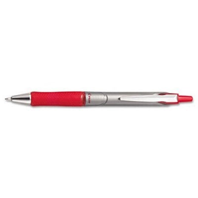 Pen-Retractable, Acroball Ballpoint, 1.0Mm Red,12/pk